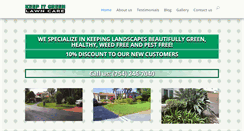 Desktop Screenshot of olkeepitgreenlawncare.com