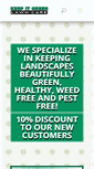 Mobile Screenshot of olkeepitgreenlawncare.com
